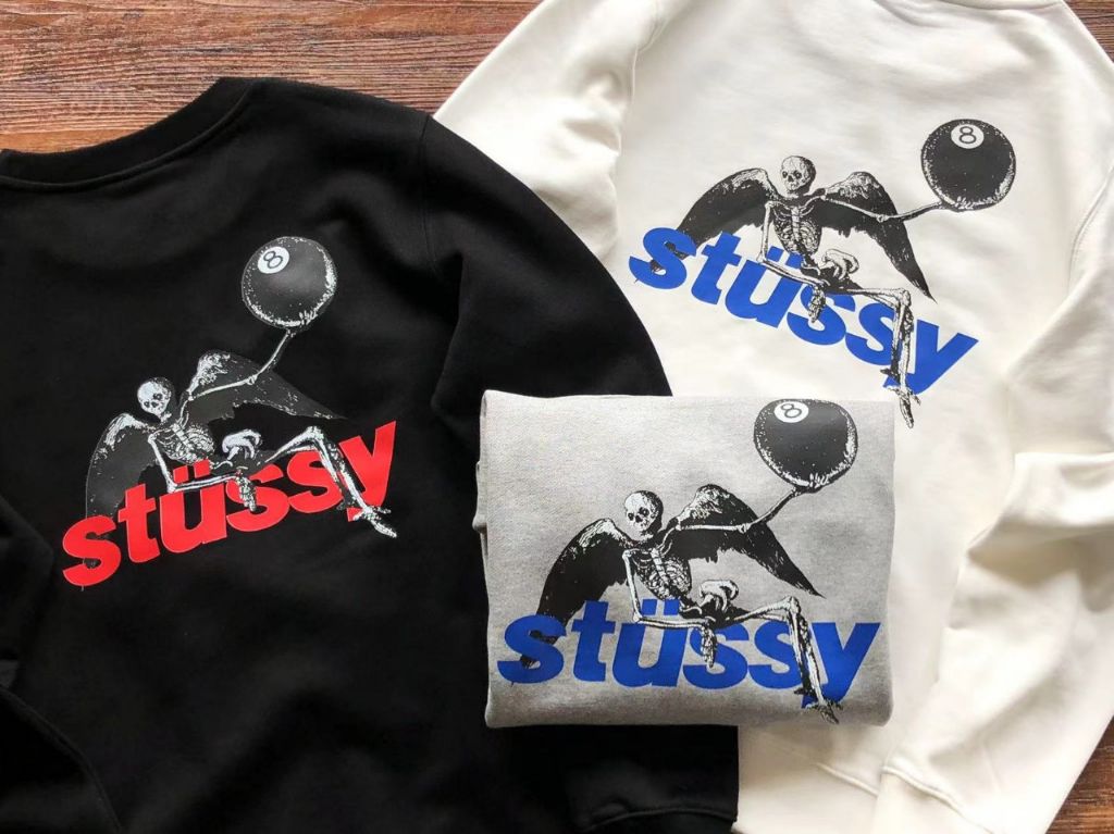 스투시 덩크 8볼 맨투맨