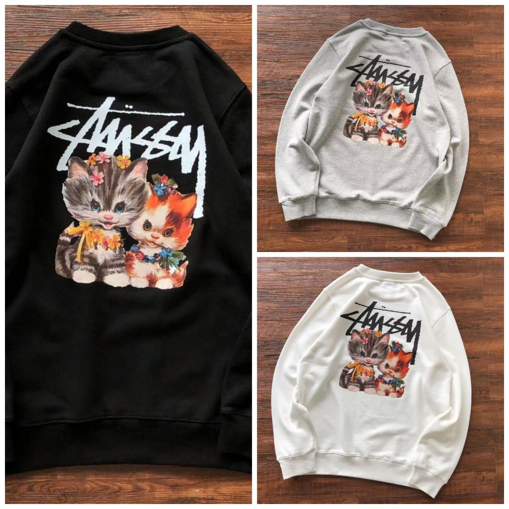 스투시 더블 켓츠 맨투맨