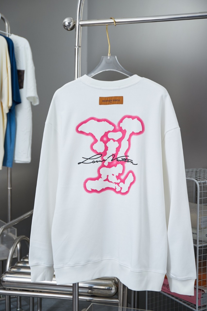 루이비통 핑크 구름 맨투맨