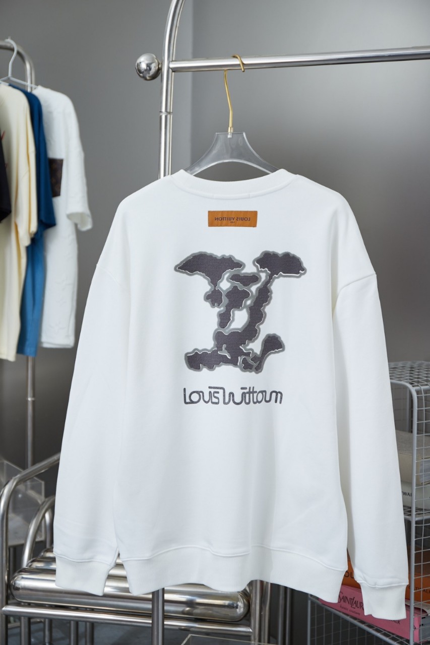 루이비통 브라운 그립토 클라우드 맨투맨