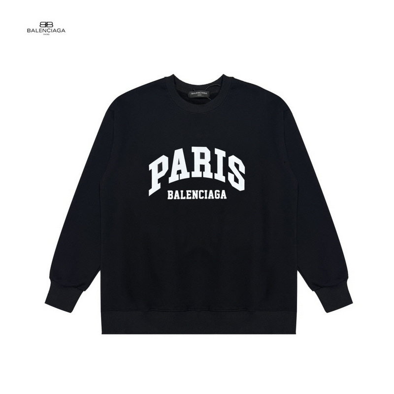 발렌시아가 뉴언더 빅로고 파리 맨투맨