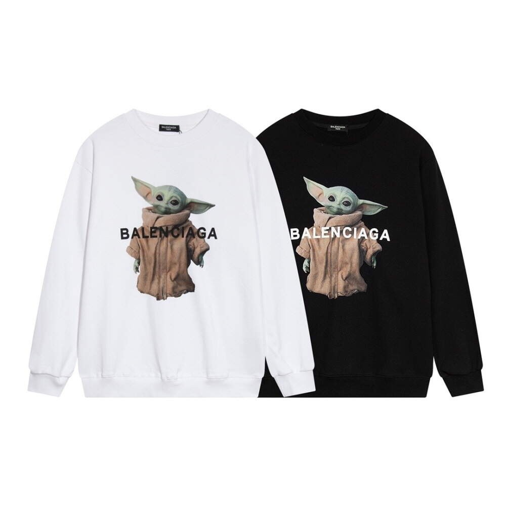 발렌시아가 베이비 요다 맨투맨