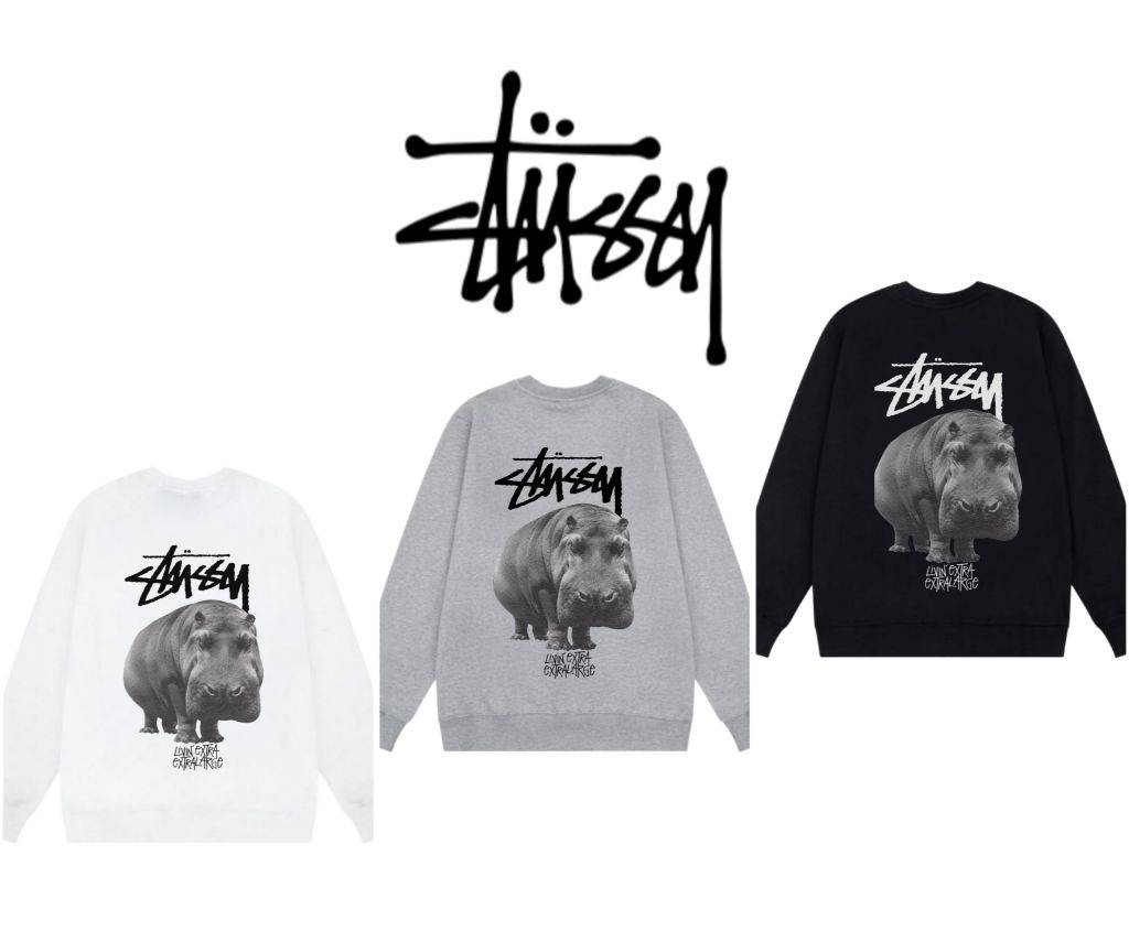 스투시 하마 맨투맨