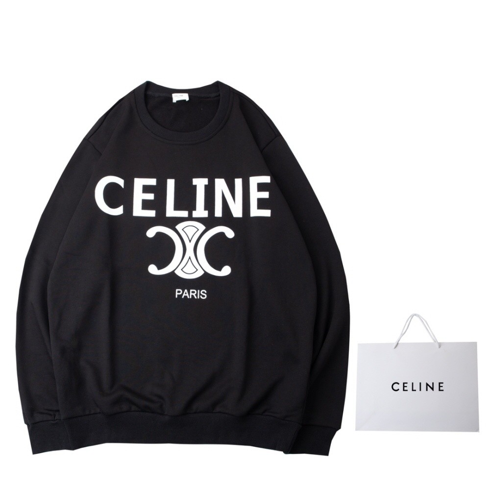 셀린느 코튼 플리스 맨투맨