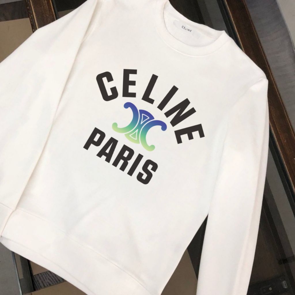 셀린느 파리스 8657 빅 벨루어 맨투맨