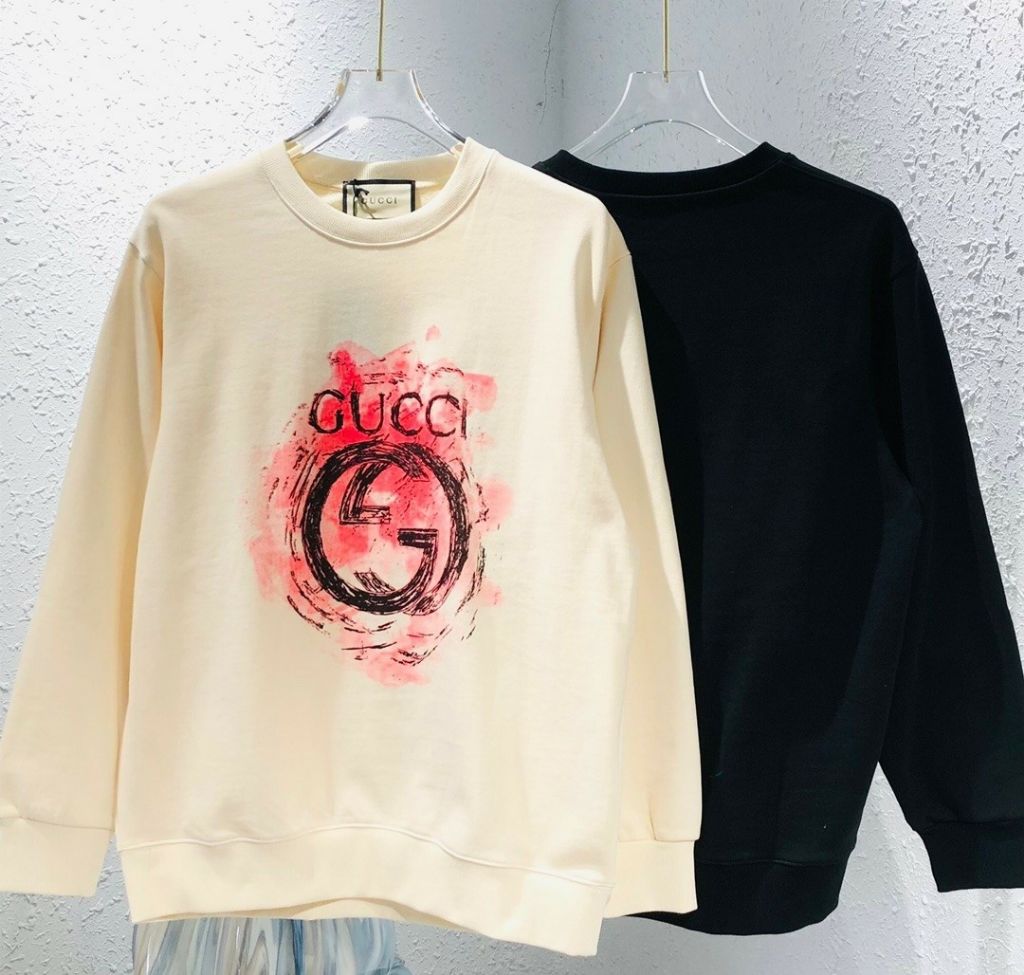 구찌 아트 페인팅 맨투맨