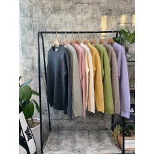 아미 하트 캐시미어 니트