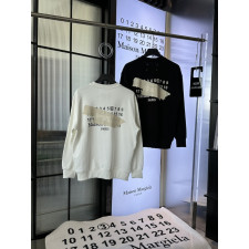 메종마르지엘라 테이프 나염 맨투맨