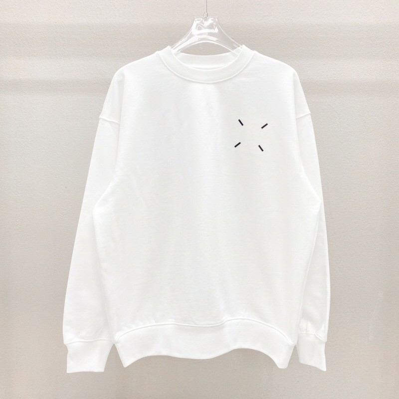 메종마르지엘라 시계 로고 맨투맨