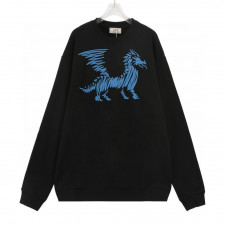 에르메스 블루마커 블루 드래곤 맨투맨