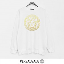 베르사체 골드 로고 맨투맨