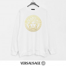 베르사체 골드 로고 맨투맨