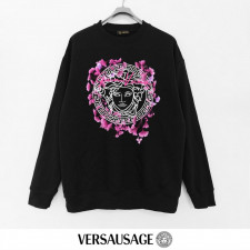 베르사체 단풍잎 맨투맨