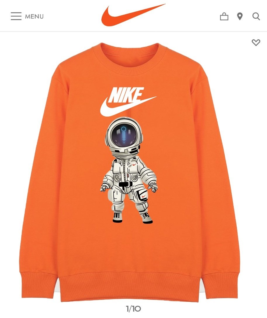 나이키 스테이 우주인 맨투맨