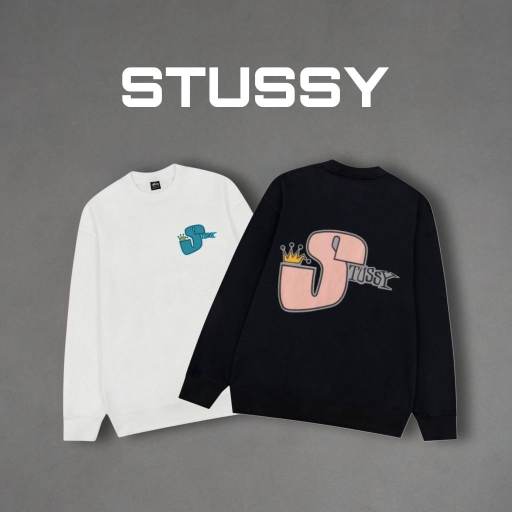 스투시 팻 S 맨투맨