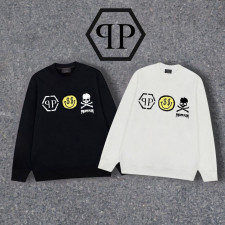 필립플레인 스마일 캐릭터 로고 맨투맨