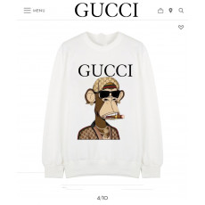 구찌 지루한 원숭이 맨투맨