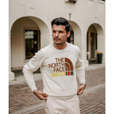 구찌 X 노스페이스 콜라보 맨투맨