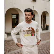 구찌 X 노스페이스 콜라보 맨투맨