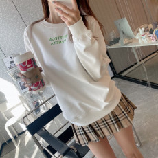 보테가베네타 넥 그린 로고 맨투맨