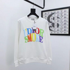 디올 레인보우 나염 맨투맨