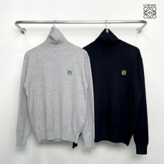 로에베 투톤 에너그램 베이직 터틀넥 니트