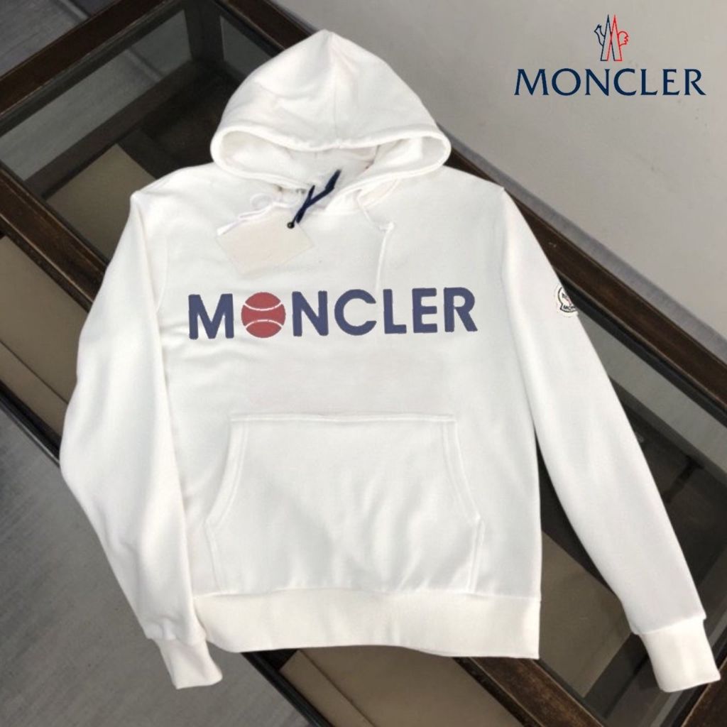 몽클레어 플롱킹 로고 후드티