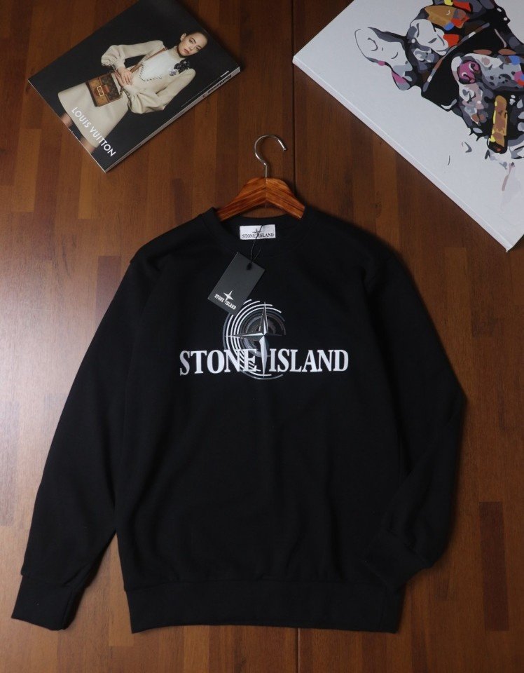 스톤아일랜드 나이테 로고 맨투맨