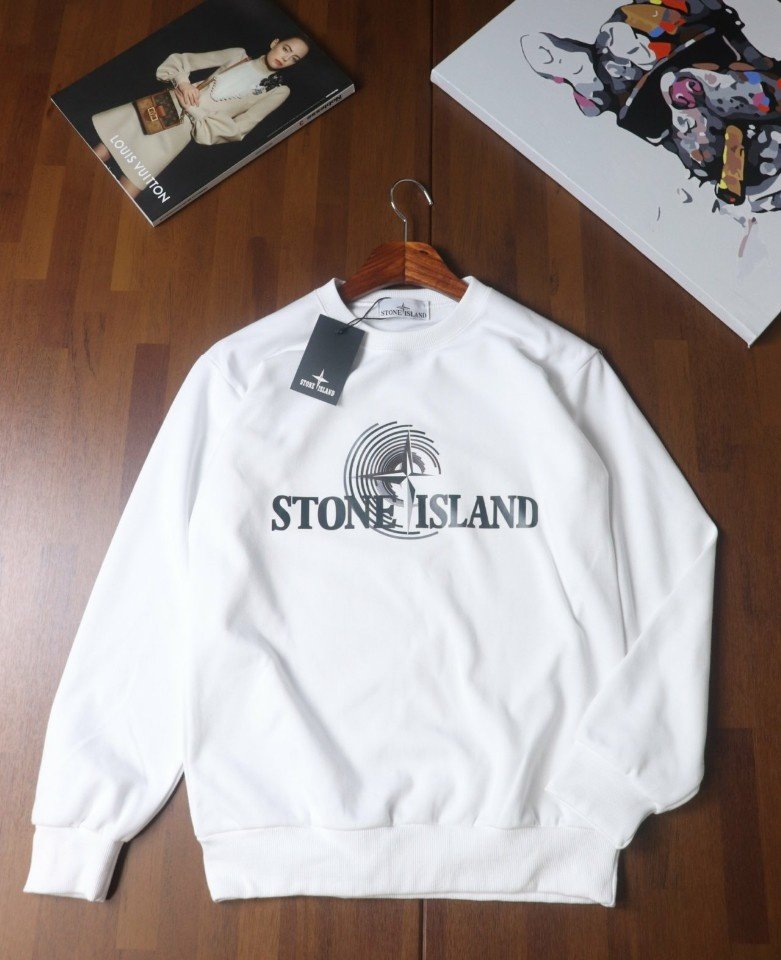 스톤아일랜드 나이테 로고 맨투맨