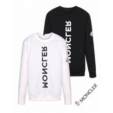 몽클레어 가슴 레터링 로고 맨투맨