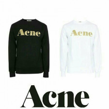 아크네 골드 나염 맨투맨