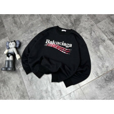 발렌시아가 X 슈프림 콜라보 웨이브 스웨트 맨투맨