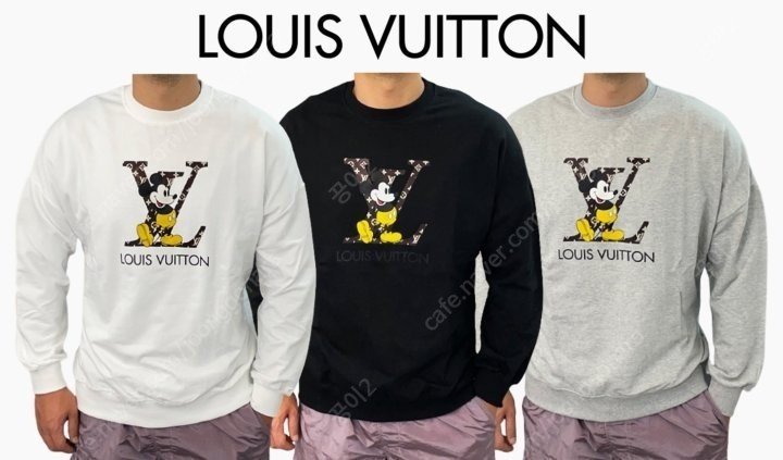 루이비통 LV 미키 모노그램 맨투맨