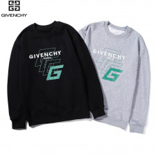 지방시 초록 배색 나염 맨투맨