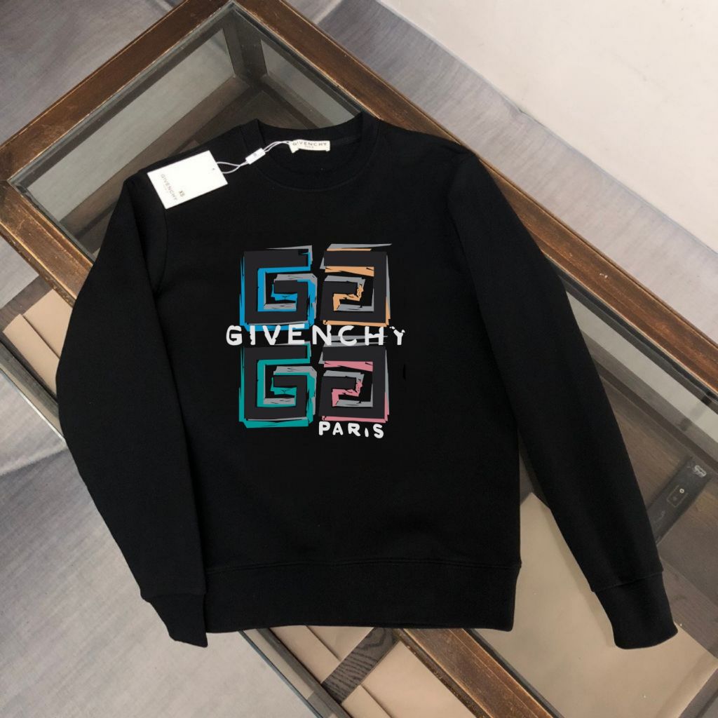 지방시 큐브 로고 맨투맨