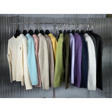 아미 스몰 하트 베이직 니트