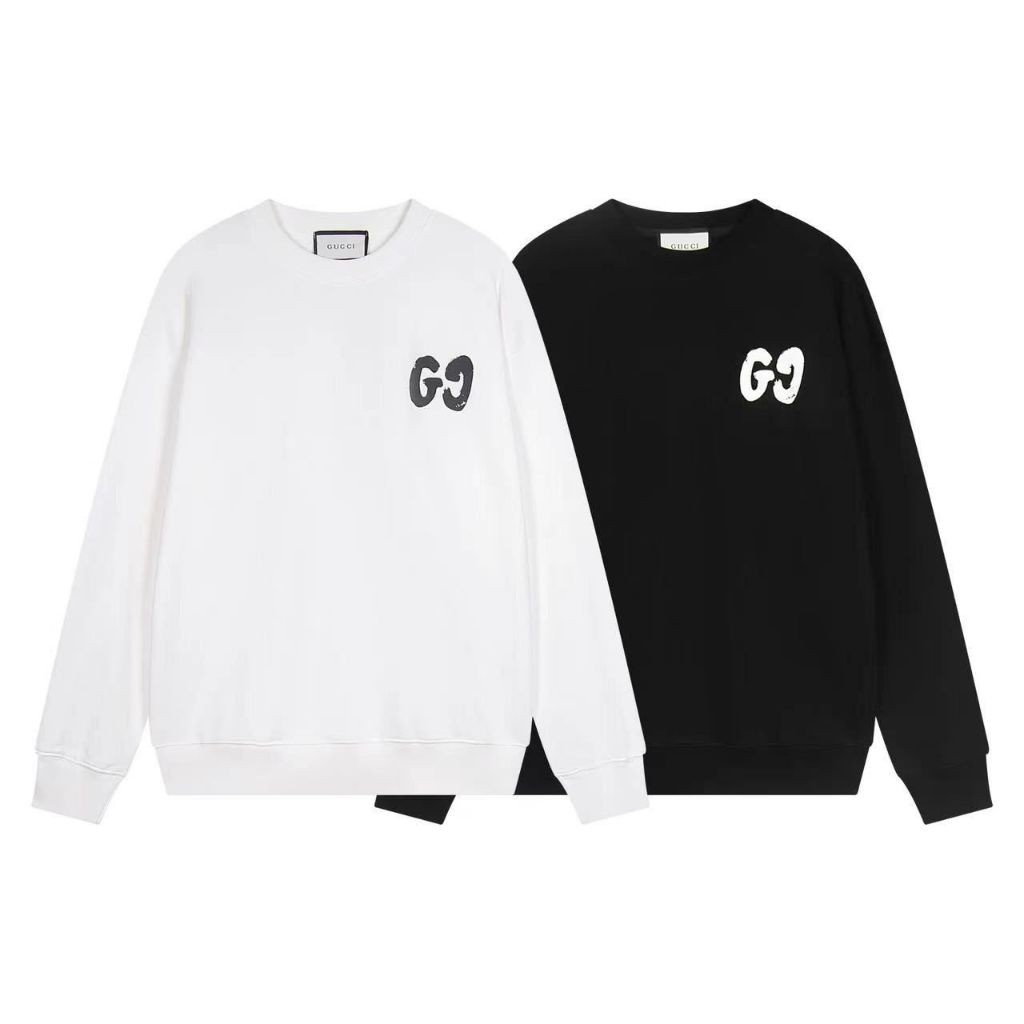 구찌 레인 G 스칼레톤 페인트 맨투맨