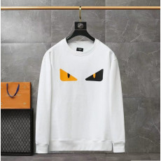 펜디 아이 배색 써드 맨투맨