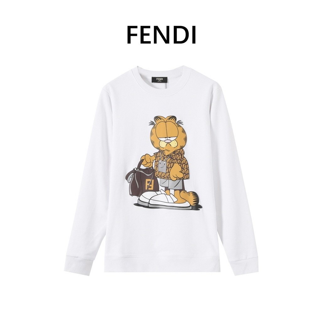 펜디 캣츠 나염 맨투맨