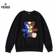 펜디 테디 베어 레인 맨투맨