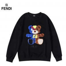 펜디 테디 베어 레인 맨투맨