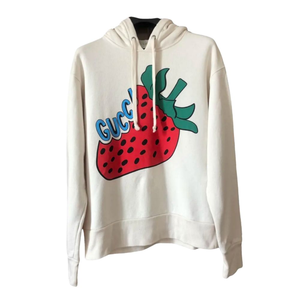 구찌 딸기 후드티