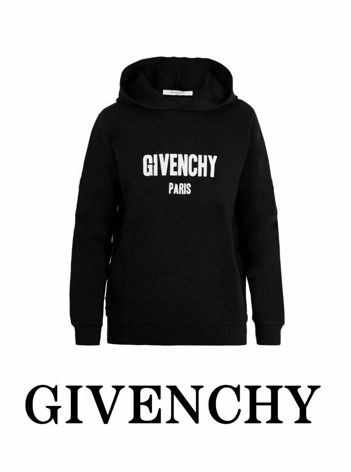 지방시 파리 후드티