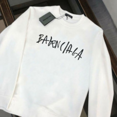 발렌시아가 커시브 로고 맨투맨