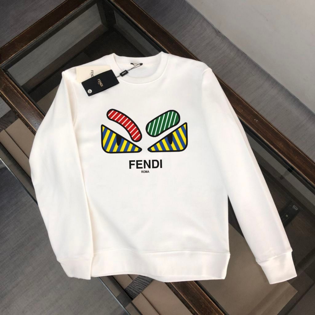 펜디 비비드 스트라이프 맨투맨