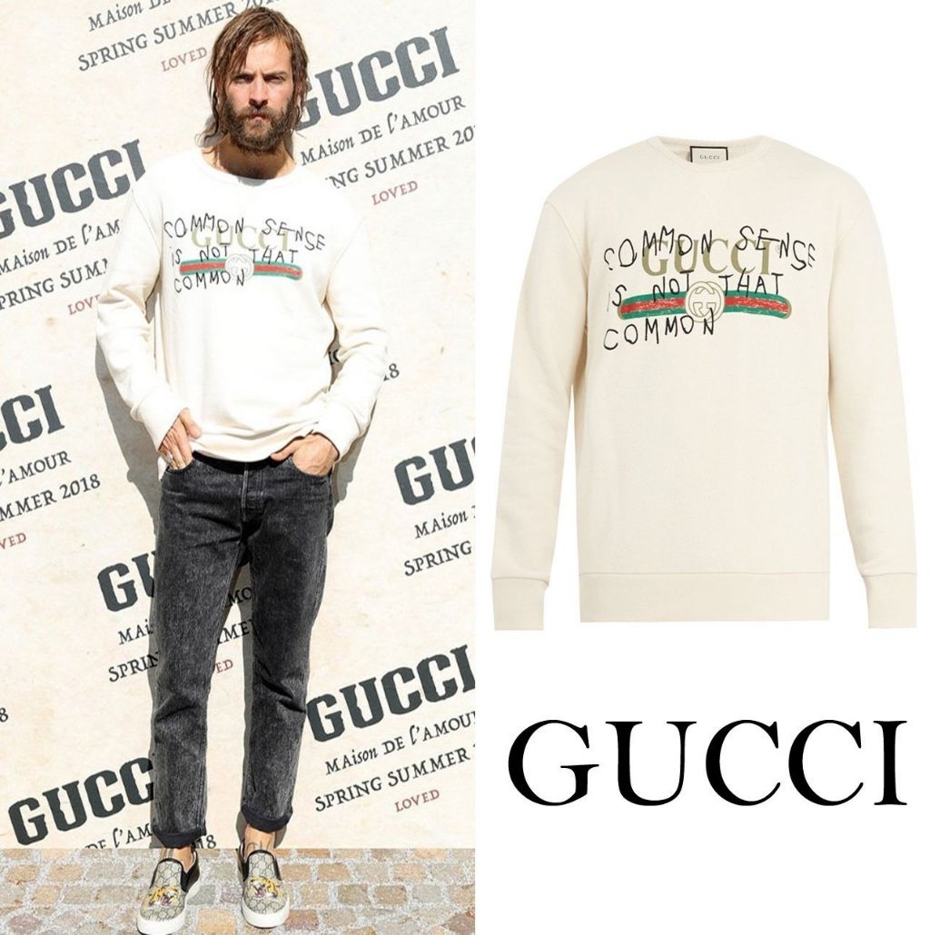 구찌 코코카피탄 맨투맨