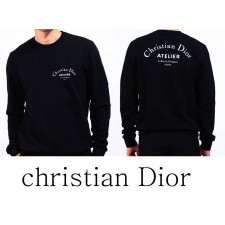 디올 아뜰리에 앞뒤 로고 맨투맨