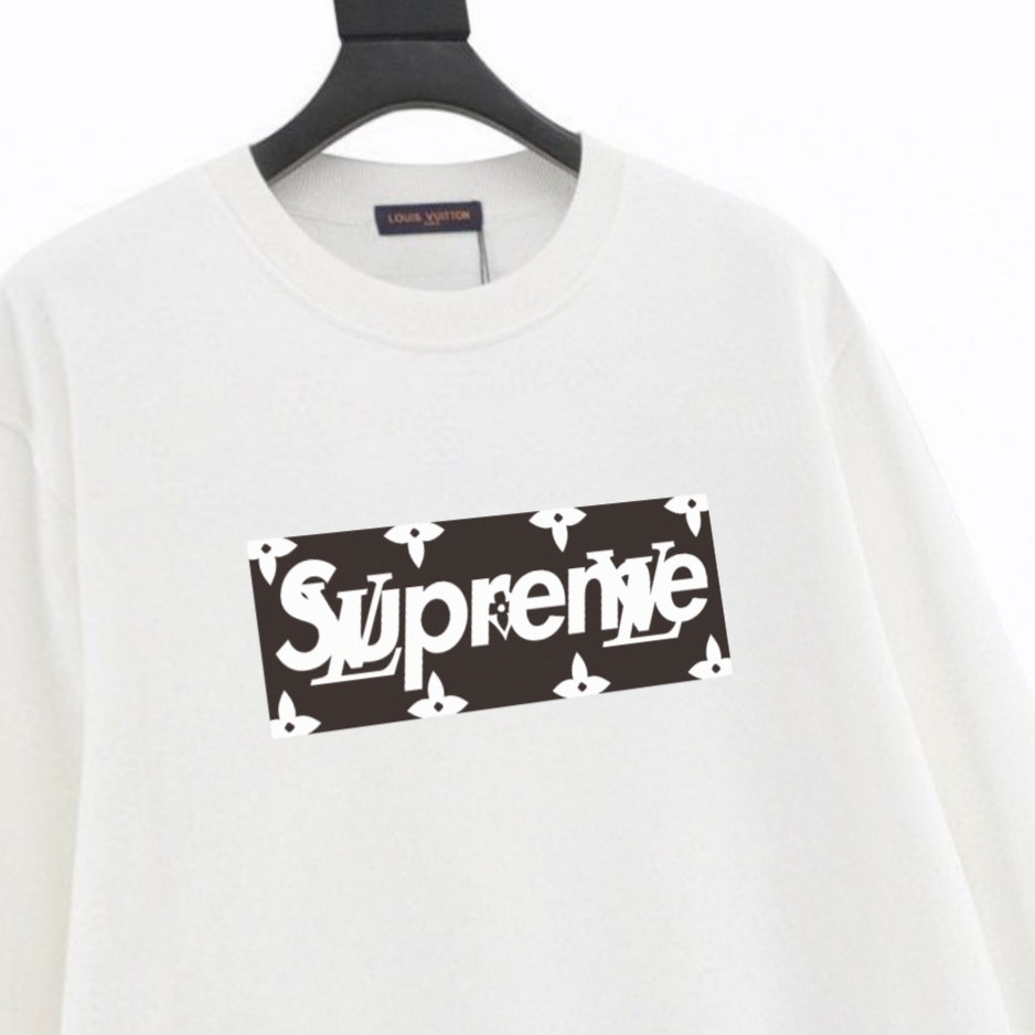 루이비통 X 슈프림 콜라보 맨투맨