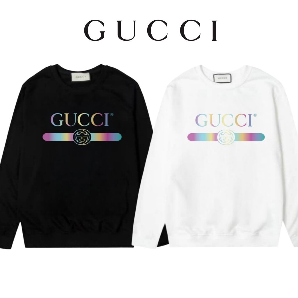 구찌 그라데이션 맨투맨