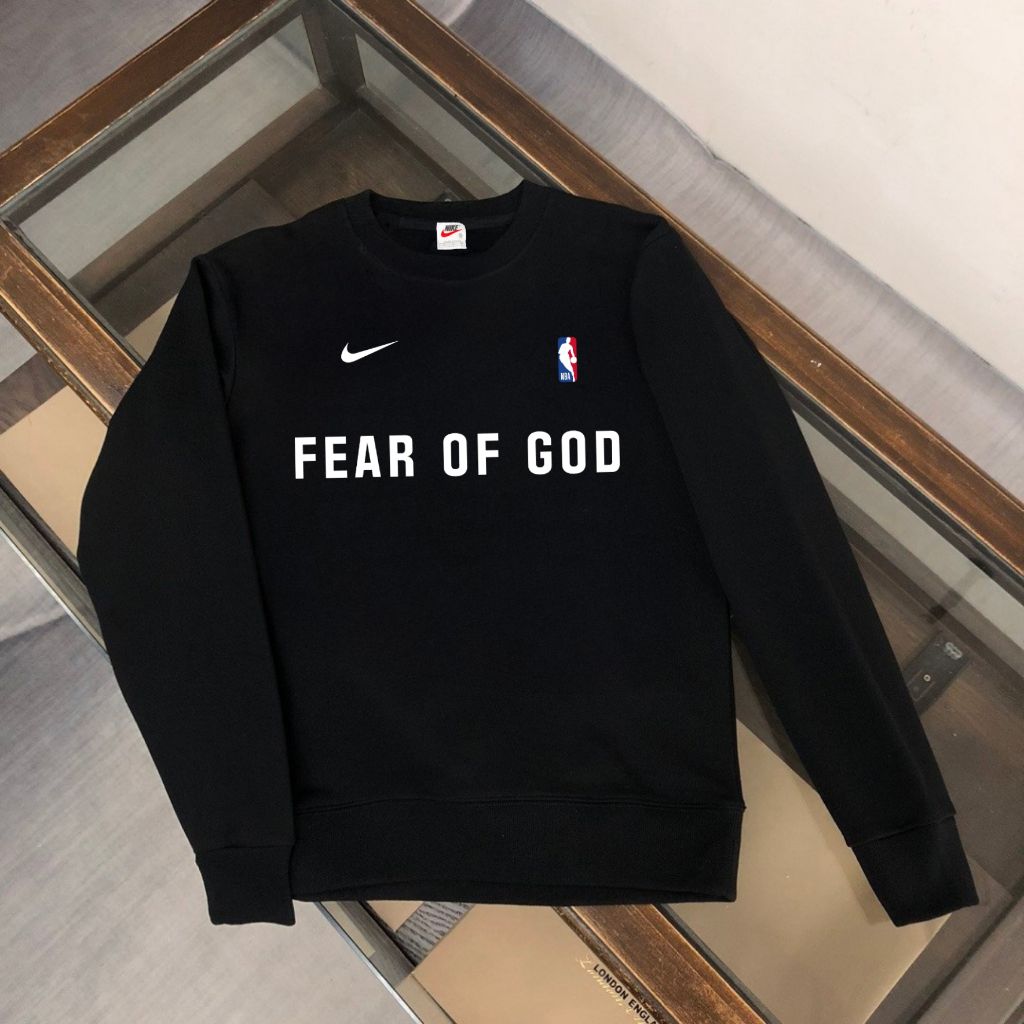 나이키 X 피어오브갓 X NBA 콜라보 맨투맨